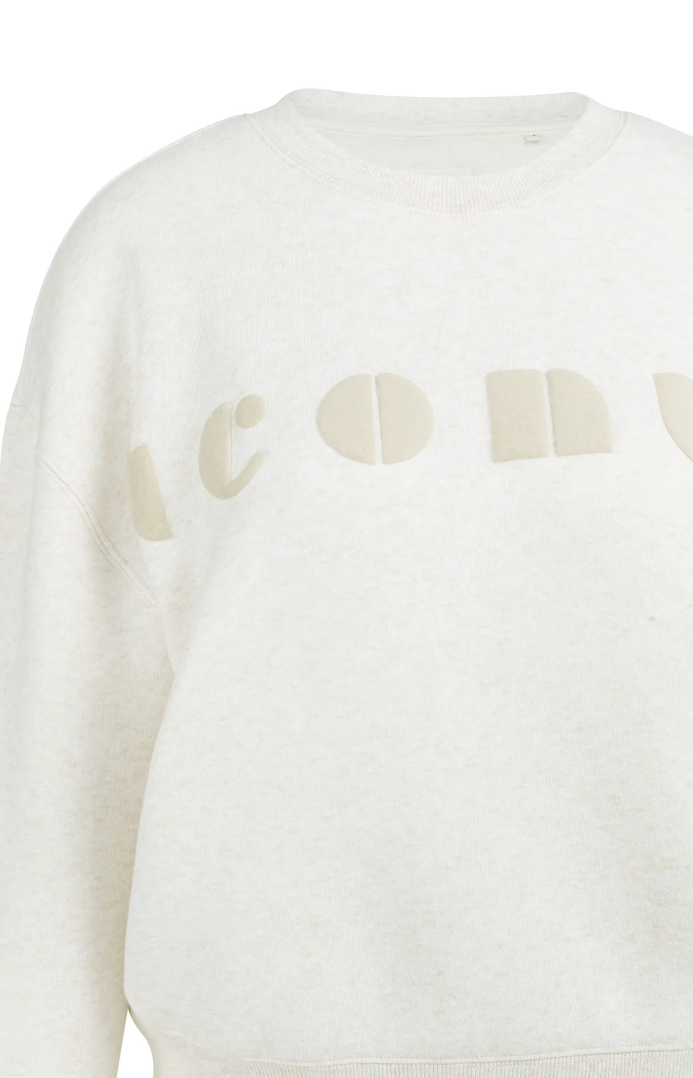 YAYA | Zachte Sweater Met Artwork 'Iconic' Kit Beige Dessin