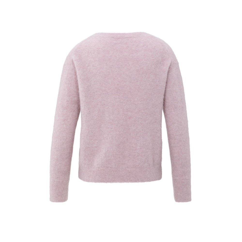 YAYA | V-Neck Sweater Lichtroze