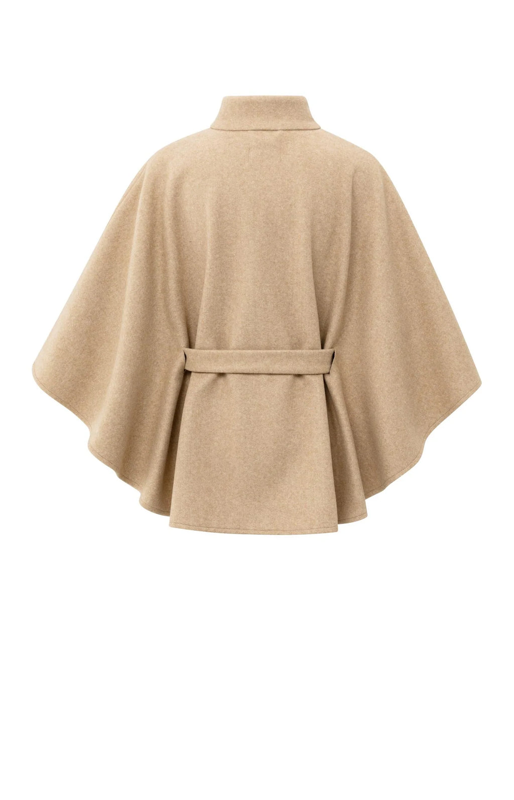 YAYA | Soft Woven Poncho Light Camel Melange