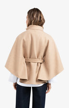 YAYA | Soft Woven Poncho Light Camel Melange