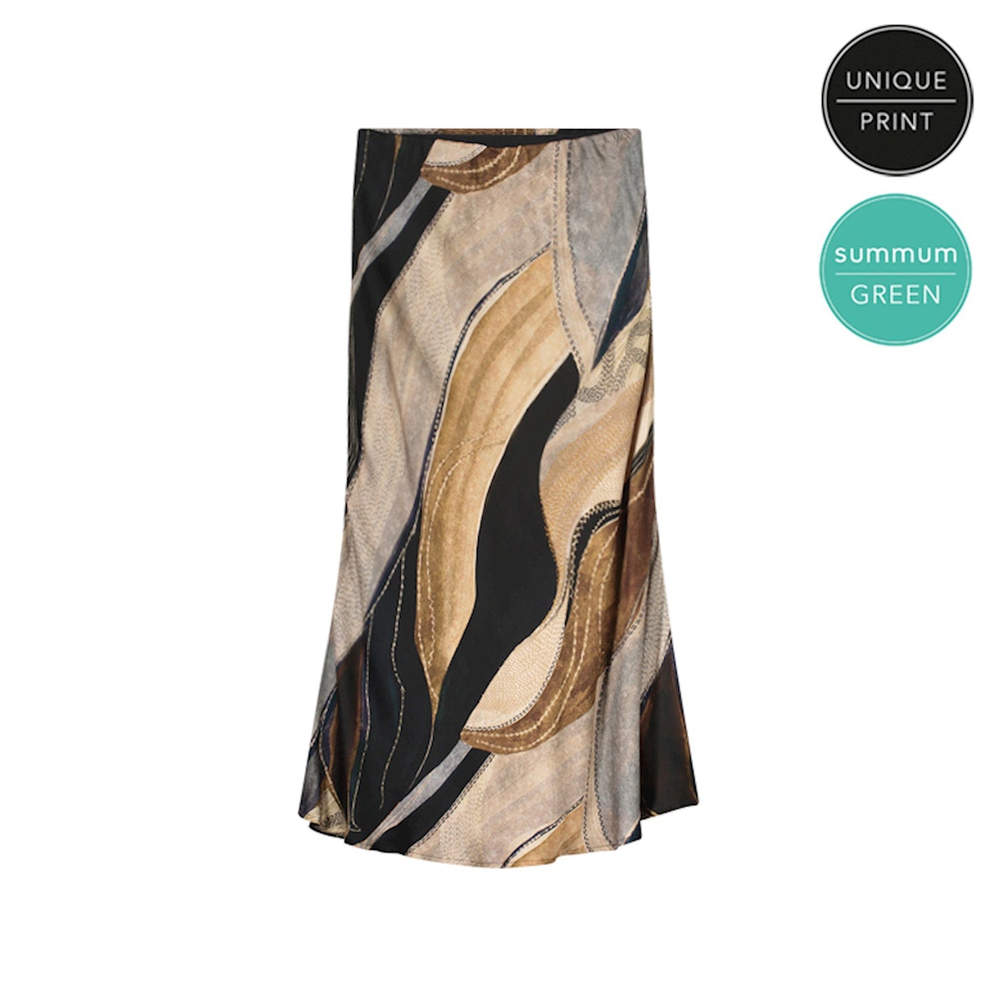 Summum | skirt flowy lines