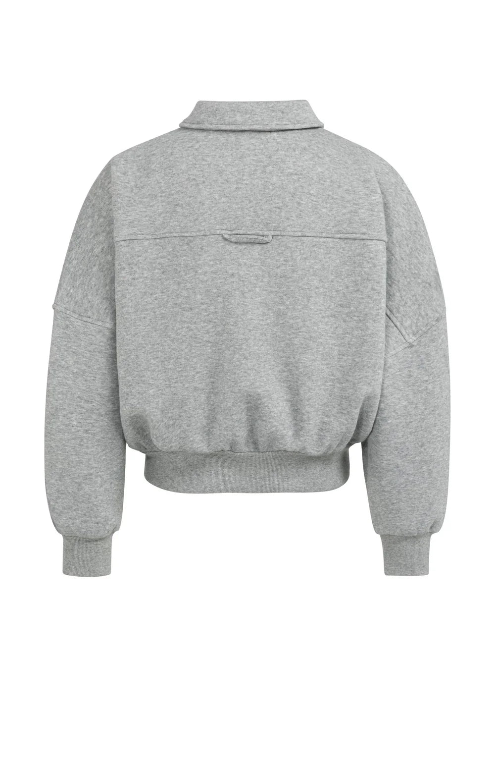 YAYA | Sweatvest Met Klepzakken En Ritssluiting Iron Grey Melange