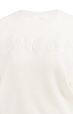 YAYA | Sweater met raglanmouwen en geborduurd artwork