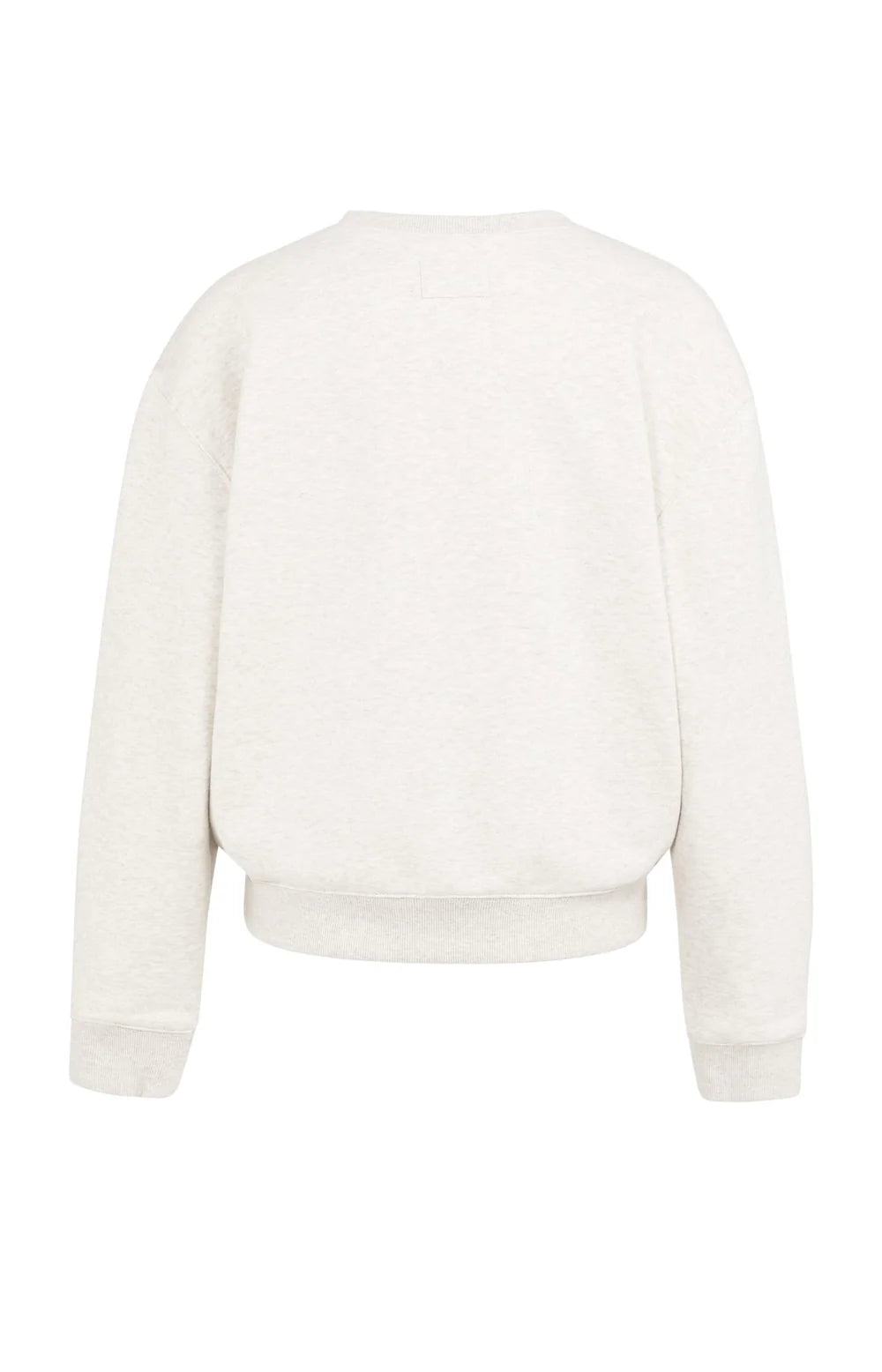 YAYA | Sweater Met Opgestikte Tekst En Ronde Hals