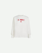 Penn & Ink N.Y | sweater print - ecru tomato - W25F1700