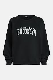 Penn & Ink N.Y | Sweater print - grey mel/ecru - W24F1565LTD