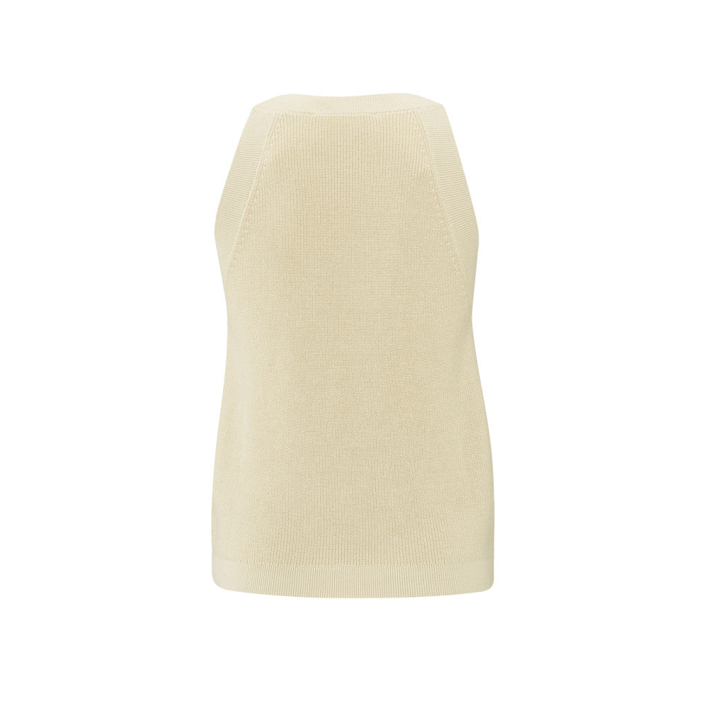 YAYA | Tanktop met hoge hals - summer sand - 01-000461-504
