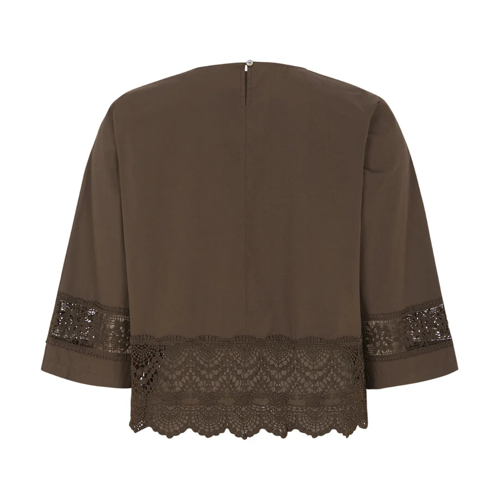 Tooday | Alba Blouse Bitter Chocolate