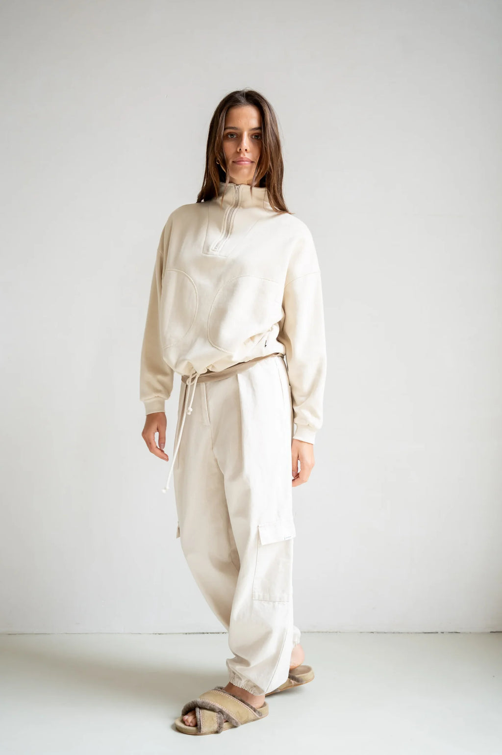 Penn & Ink N.Y | Trousers Ecru