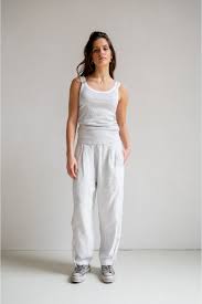 Penn & Ink N.Y | trousers - chalk - S25Z746LTD