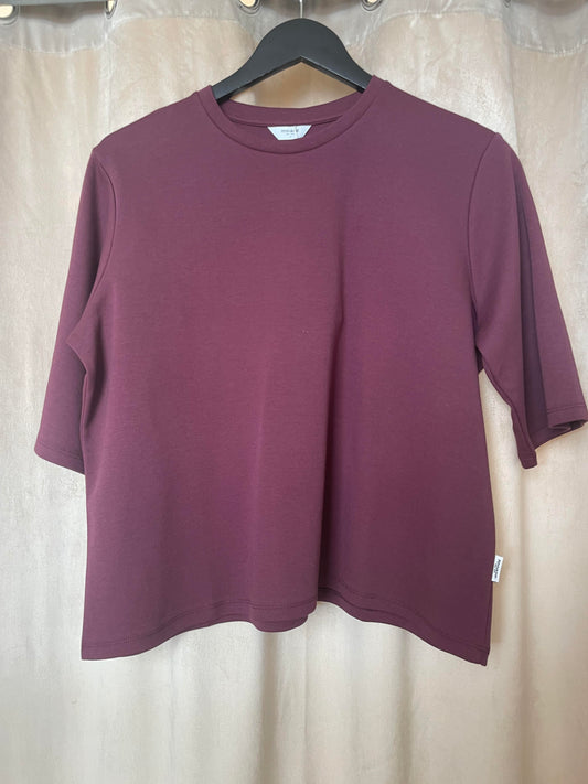 Penn & Ink N.Y | t-shirt aubergine - W25T1184
