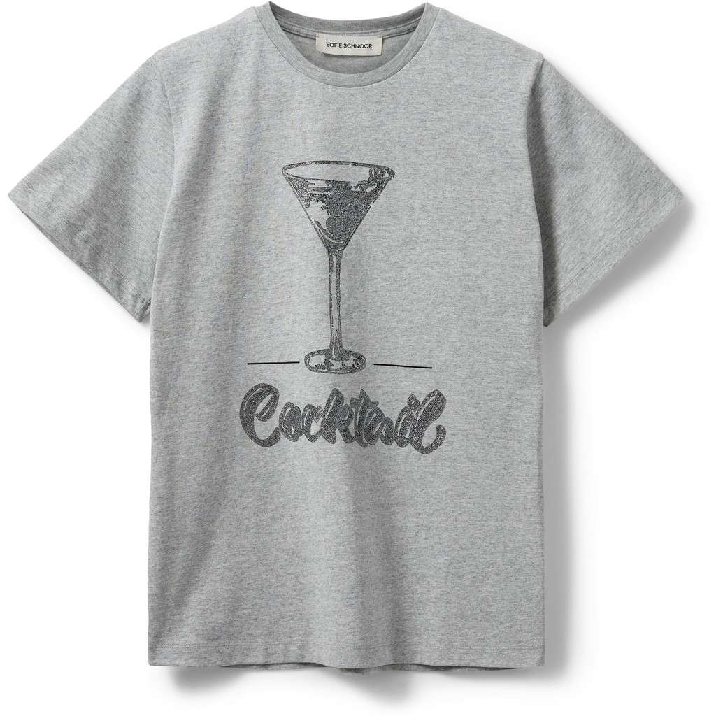Sofie Schnoor | Zenasw t-shirt - grey melange - S244330
