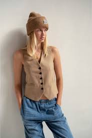 Penn & Ink N.Y. | Waistcoat (gilet) - camel - W24N1553LTD