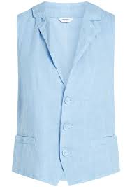 Penn & Ink N.Y | waistcoat (gilet) - blue bell