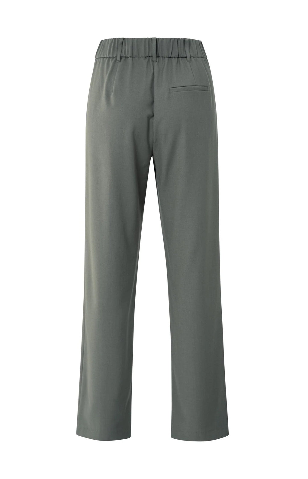 YAYA | Wide Leg Trousers Dark Night Grey