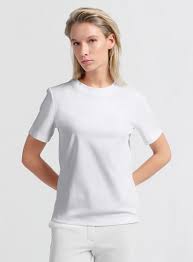 YAYA | Wit T-shirt met korte mouwen en ronde hals - wit - 01-719047-N