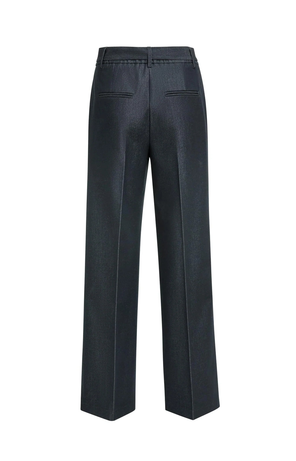 YAYA | Woven Trousers Belt Cat Black