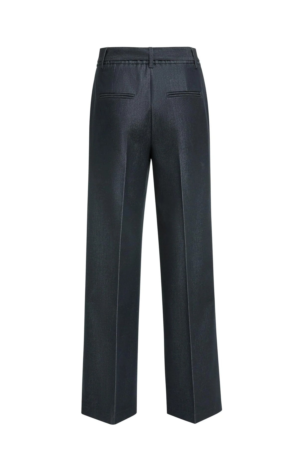 YAYA | Woven Trousers Belt Cat Black
