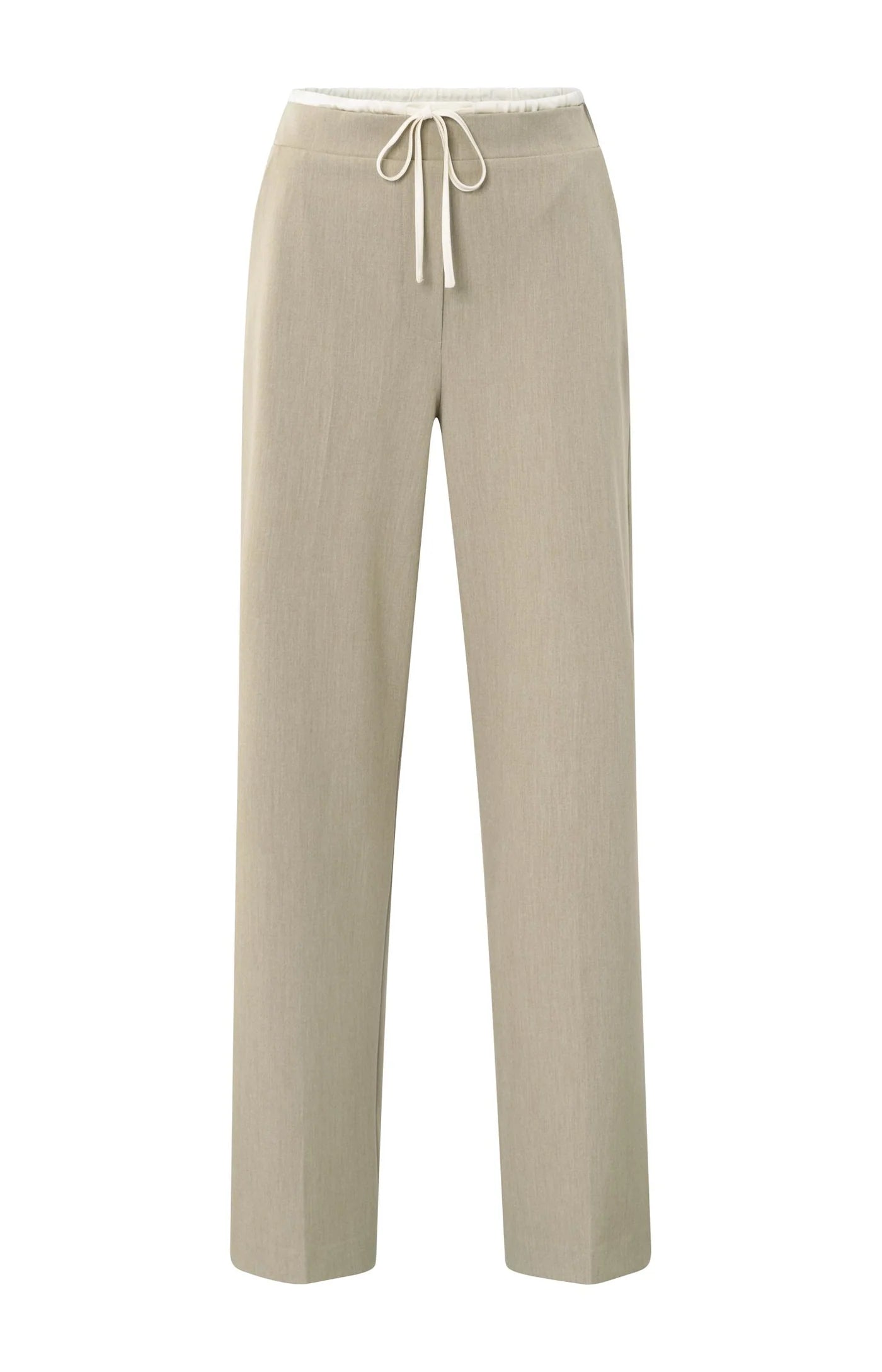YAYA | Wide Leg Broek Sand Beige Melanie