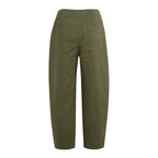 Yaya | Barrel Broek Legergroen