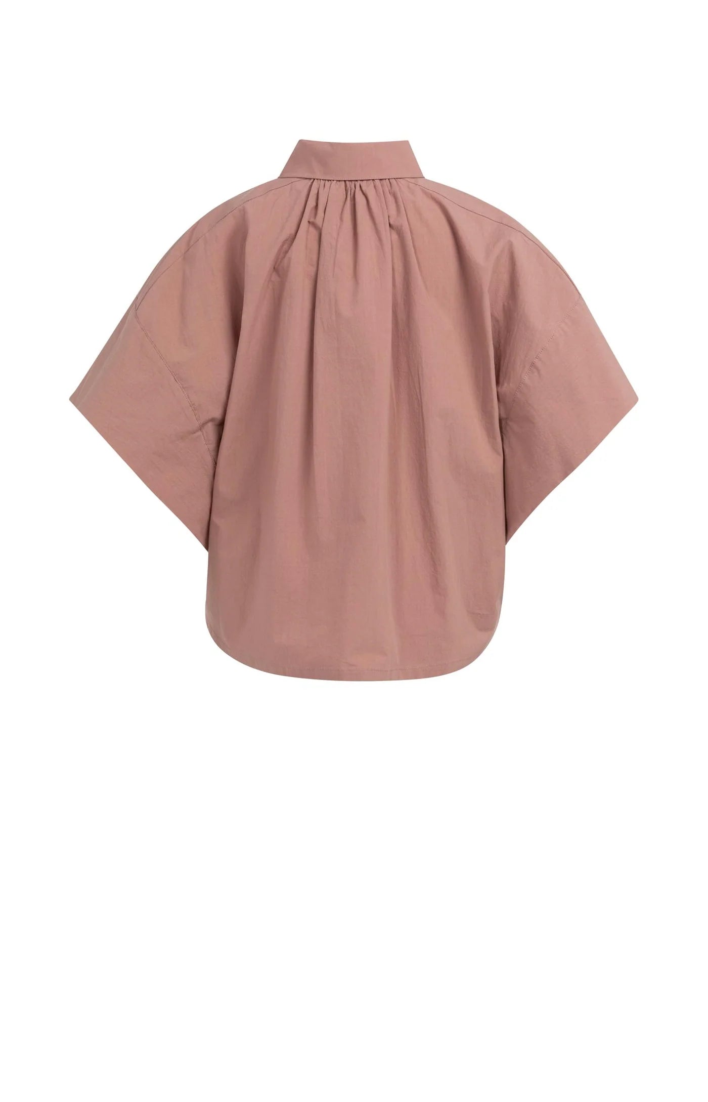 Yaya | Oversized Blouse met Mouwdetail Burlwood Pink