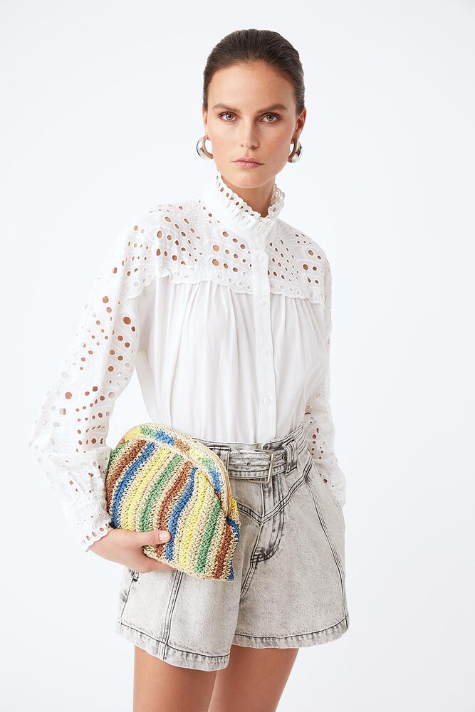 Suncoo | Leone blouse - white