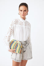 Suncoo | Leone blouse - white