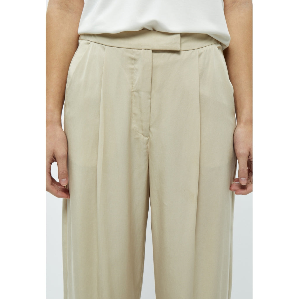 Peppercorn | Maloria Wide Leg Pants - Feather Gray