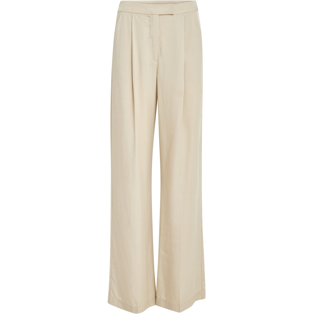 Peppercorn | Maloria Wide Leg Pants - Feather Gray