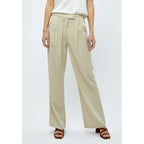 Peppercorn | Maloria Wide Leg Pants - Feather Gray