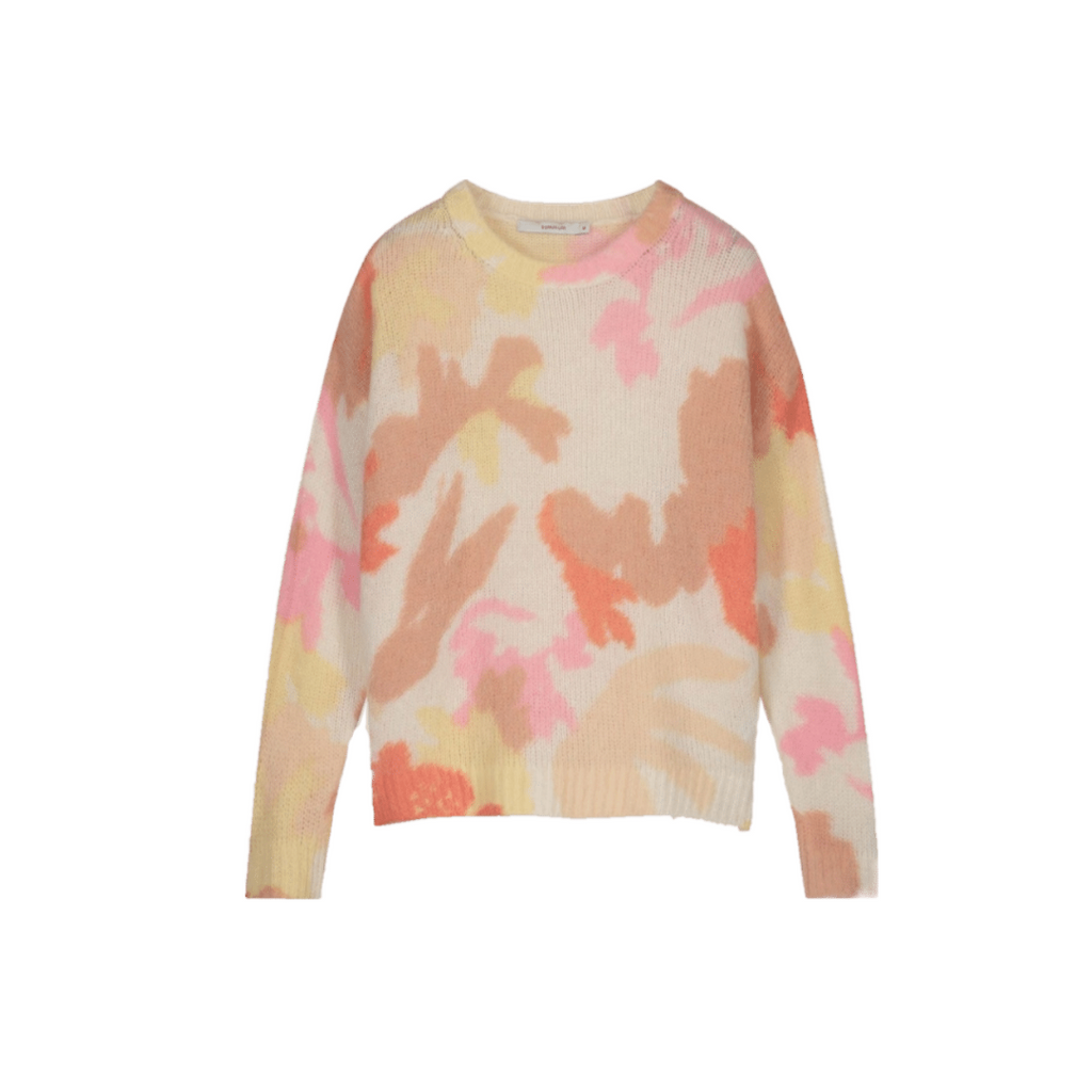 Summum | Wolmix Trui met Camouflageprint