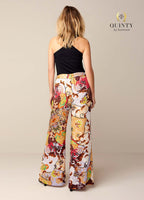 Summum Woman | Cross strap top dull viscose polyamide knit