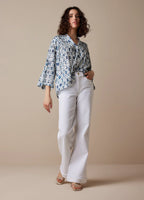Summum |  4s2424-5098 - white denim