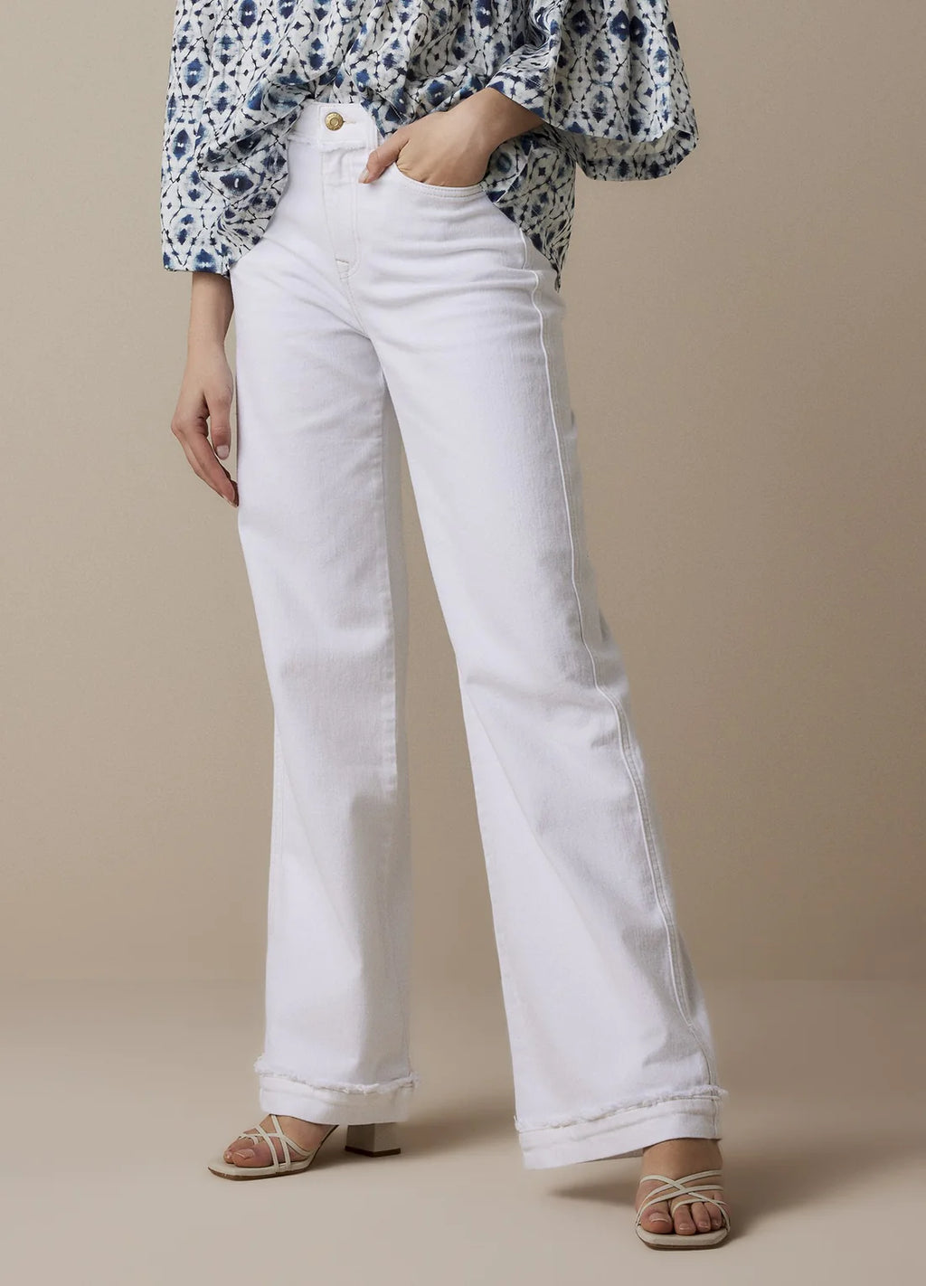 Summum |  4s2424-5098 - white denim