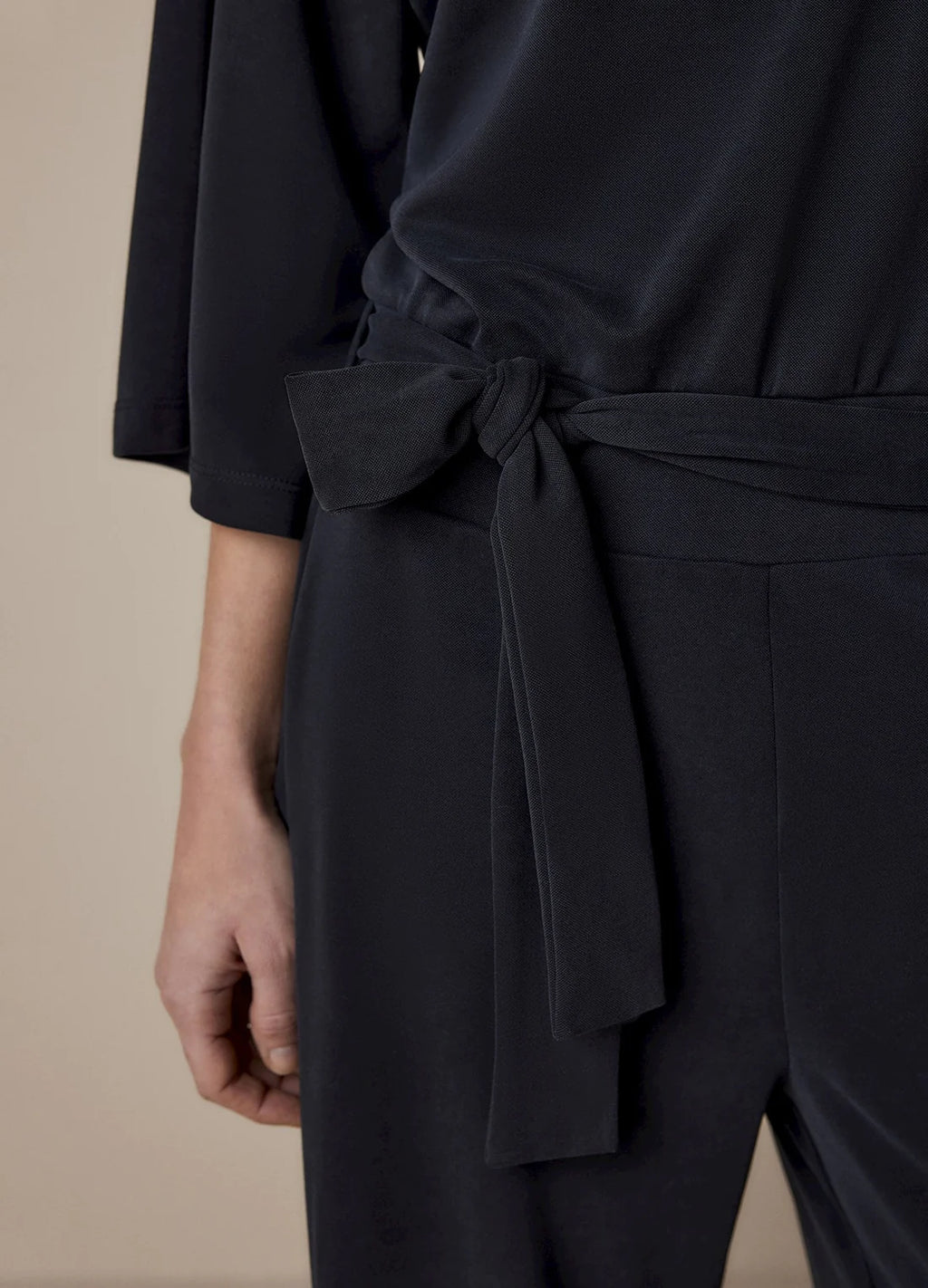 Summum | Jumpsuit washed modal - Black - 4s2446-30426