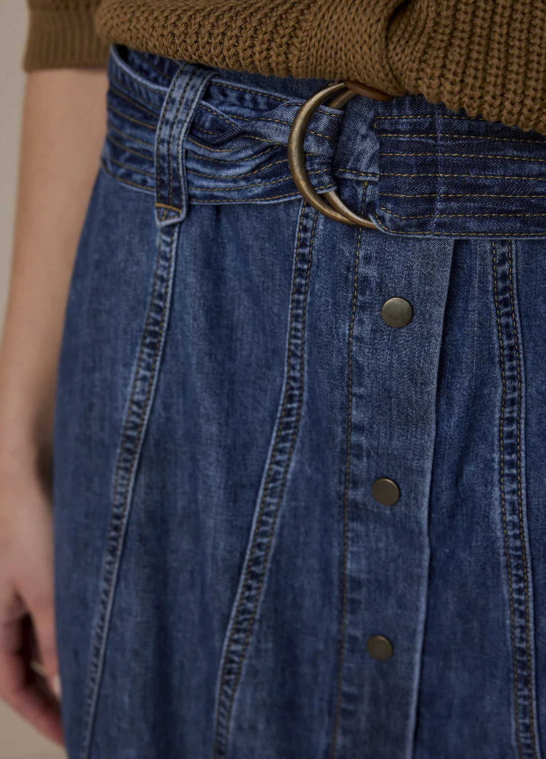 Summum | Denim skirt - vintage blue - 6s2147-5112