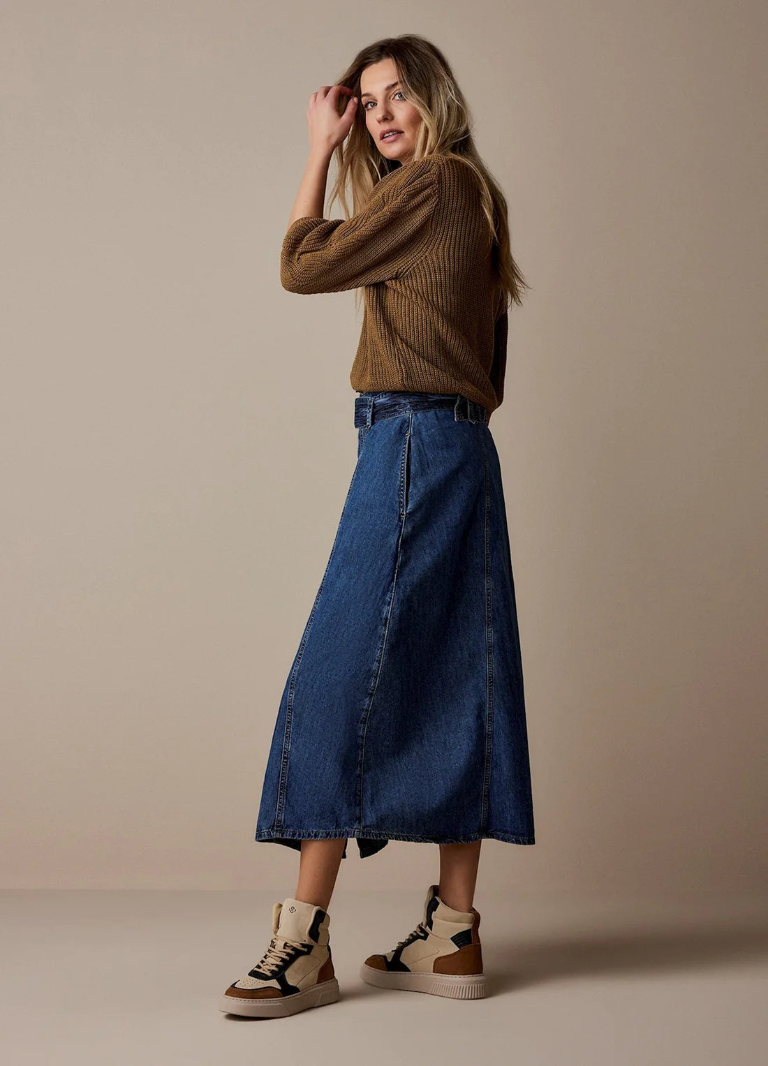 Summum | Denim skirt - vintage blue - 6s2147-5112