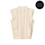 Summum Woman | mouwloze ruffle top - 7s5690-7892