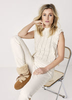Summum Woman | mouwloze ruffle top - 7s5690-7892