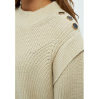 Minus | Arya knit pullover - Sand Gray