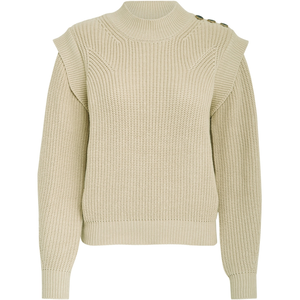 Minus | Arya knit pullover - Sand Gray