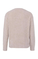 Yaya | Bouclé Vest Cement Melange