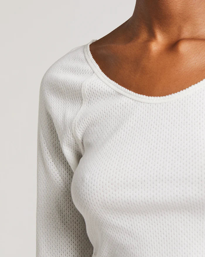 Gai + Lisva | Celia katoene top - white