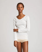 Gai + Lisva | Celia katoene top - white