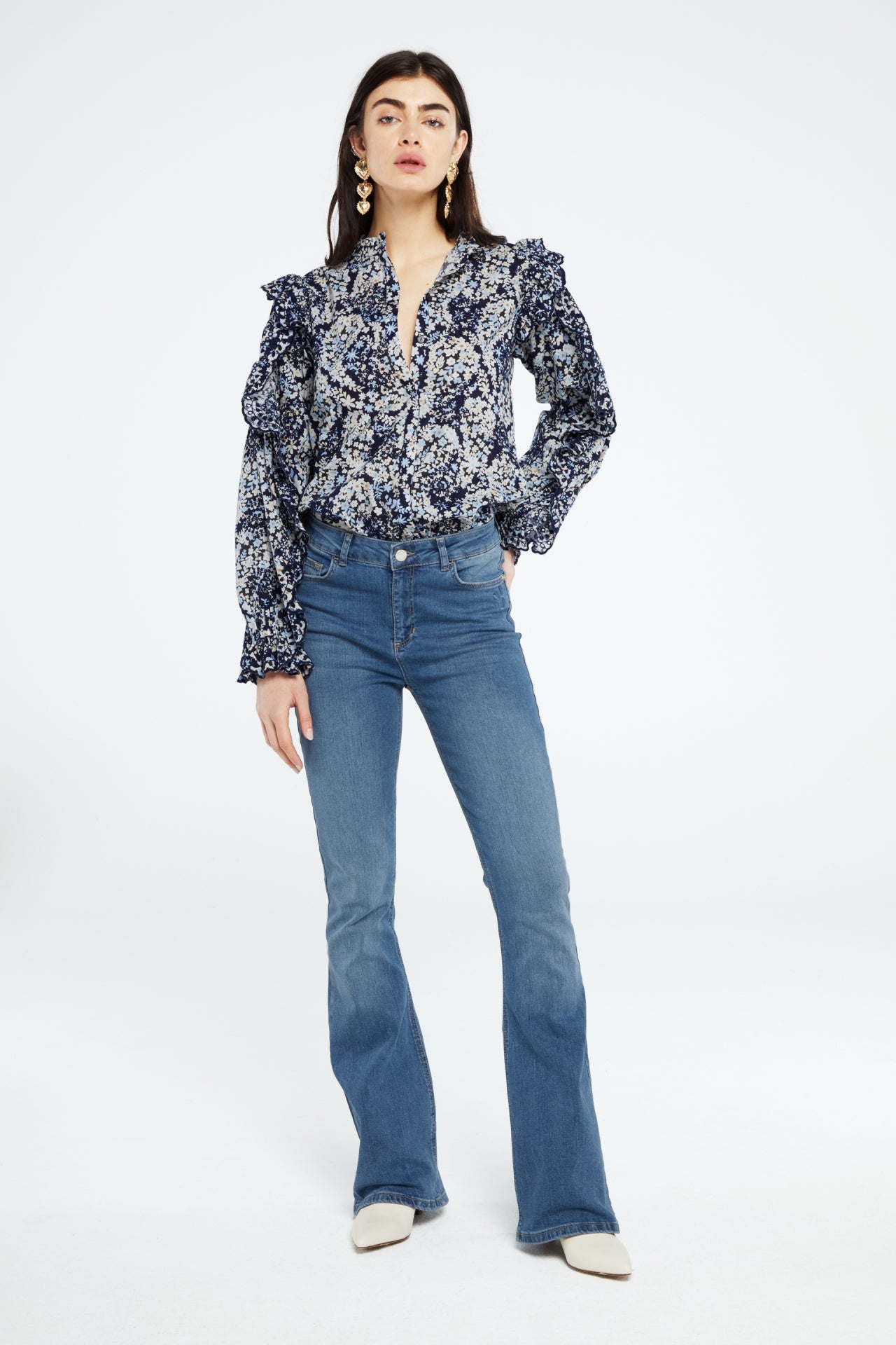 Fabienne Chapot | Eva flare - light medium wash