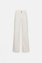 Fabienne Chapot | Eva wide leg trousers creme white uni