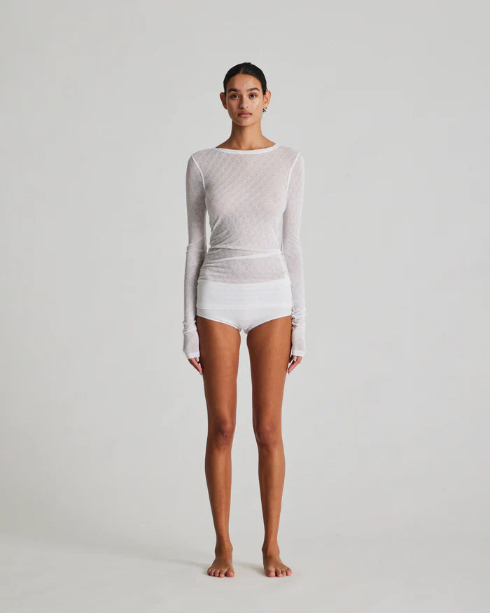 Gai + Lisva | Fermi slik top - white