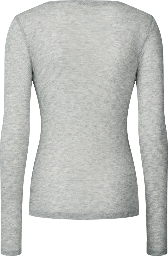 Gai + Lisva | Fermi slik top - grey melange