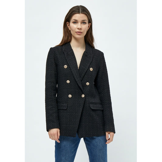 Peppercorn | Georgette blazer - black