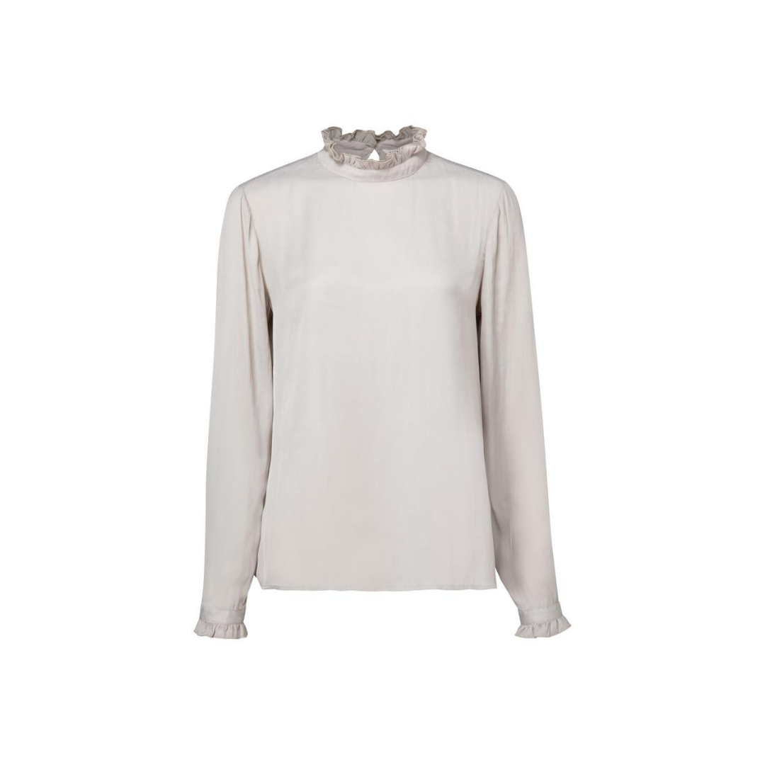 Yaya | Blouse Nacreous Grey Clouds